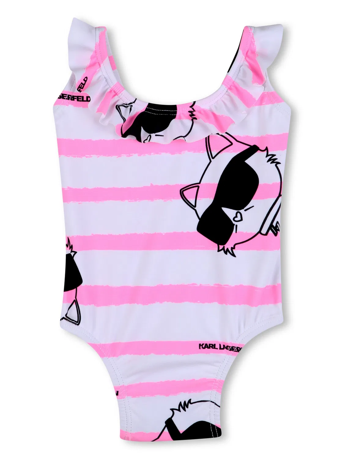 Купальник для девочки Karl Lagerfeld Kids, розовый
