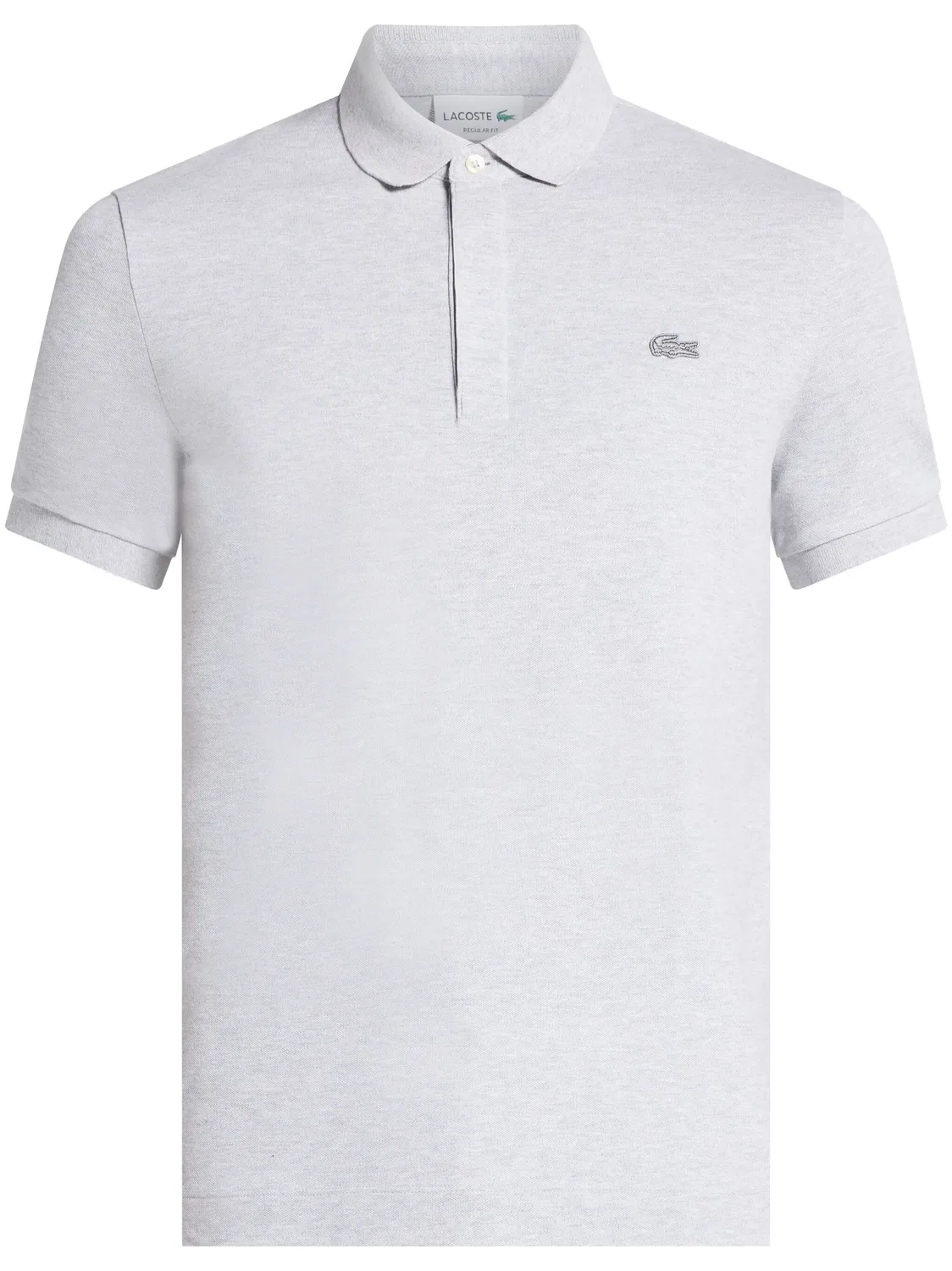 Поло с логотипом Lacoste, серый