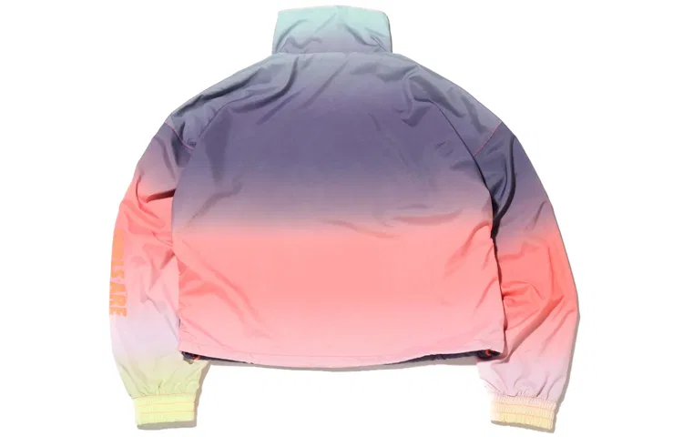 Женская куртка-пилот с отложным воротником, с принтом, Adidas Originals, Black — фото 2