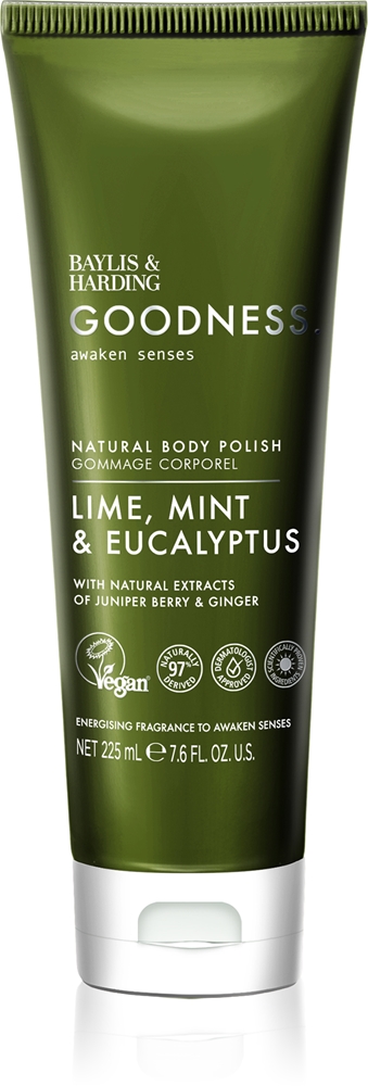

Освежающий скраб для тела «Пробуждение чувств» Baylis & Harding, kvepalai lime, mint & eucalyptus 225 мл
