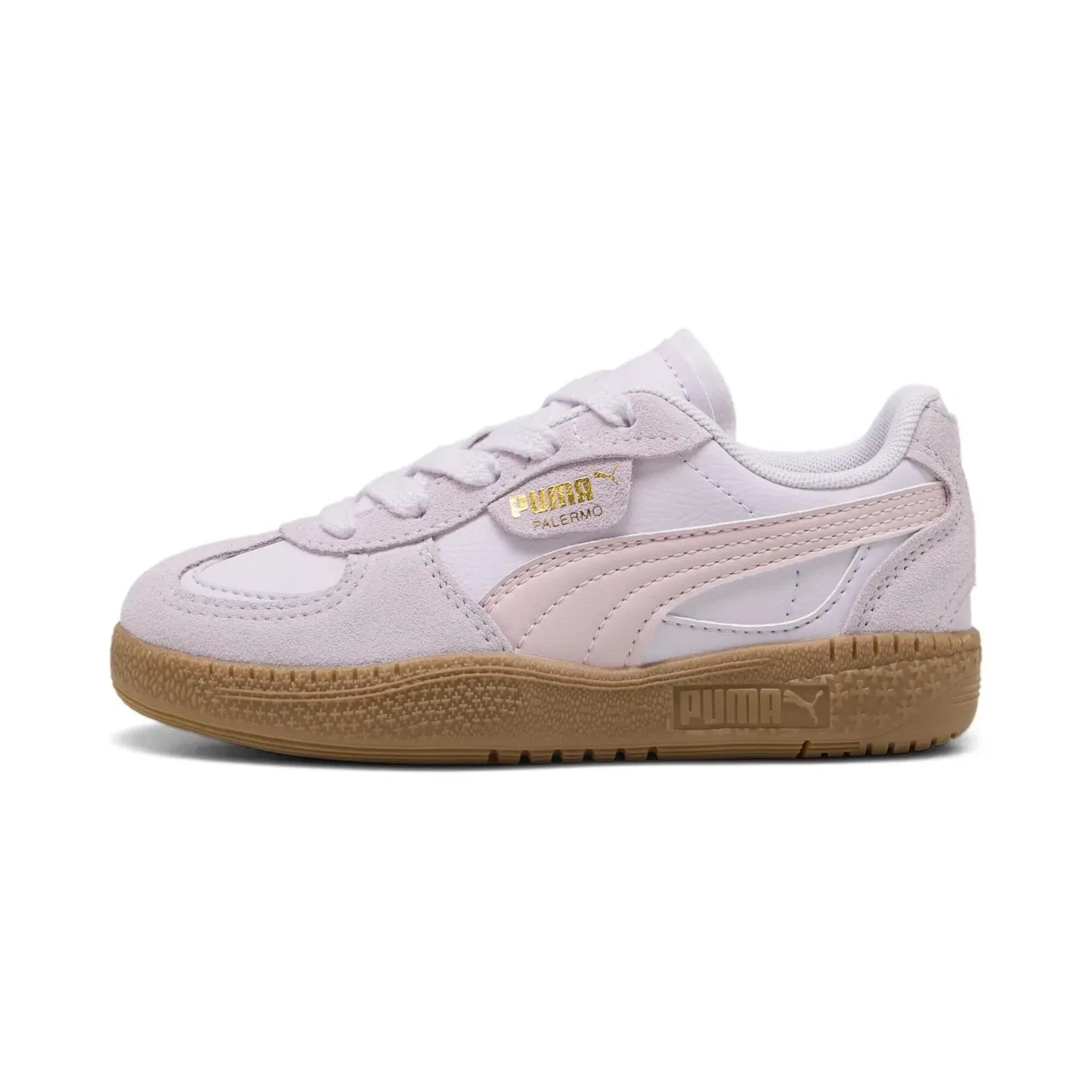 Детские кроссовки с замшевым верхом Palermo Moda Puma, Violett