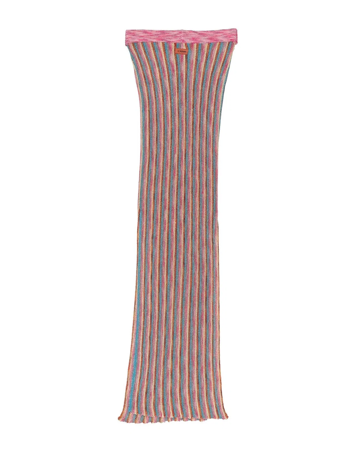 Детская юбка для девочек вязаная с логотипом Missoni, розовый — фото 2
