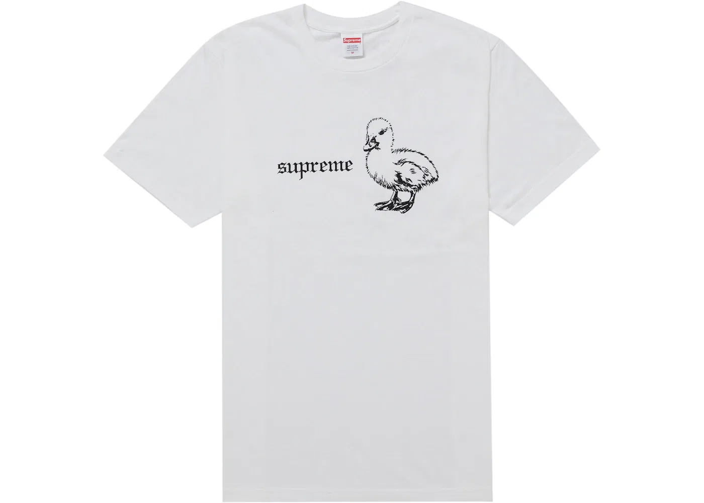Мужская футболка с принтом Duck Tee Supreme, White