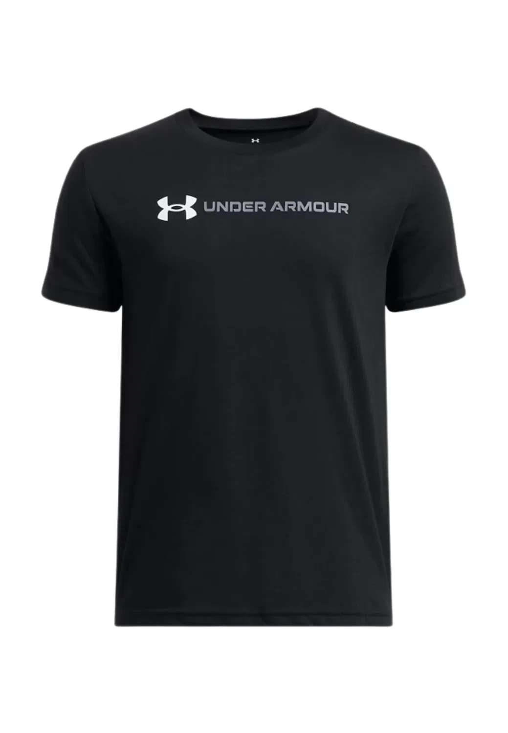 Логотип-Надпись - спортивная футболка Under Armour, Black White