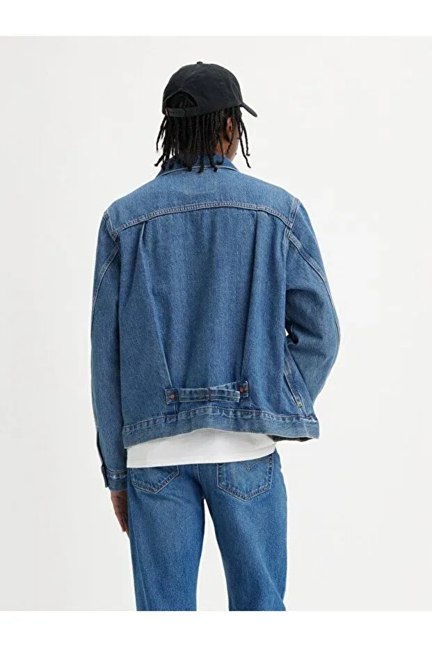 Мужская куртка с длинным рукавом Type i trucker jacket Levi'S, Med Indigo - Worn In — фото 3