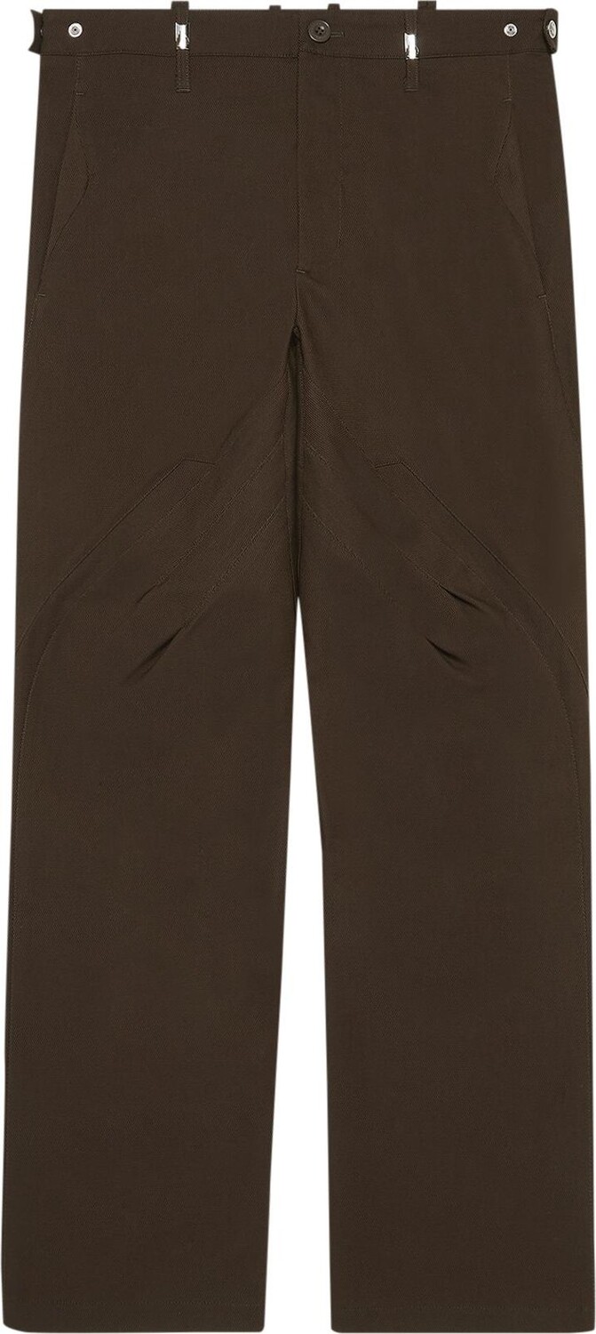 

Брюки Kiko Kostadinov Itten Darted Trouser 'Colemna/Sepia', синий