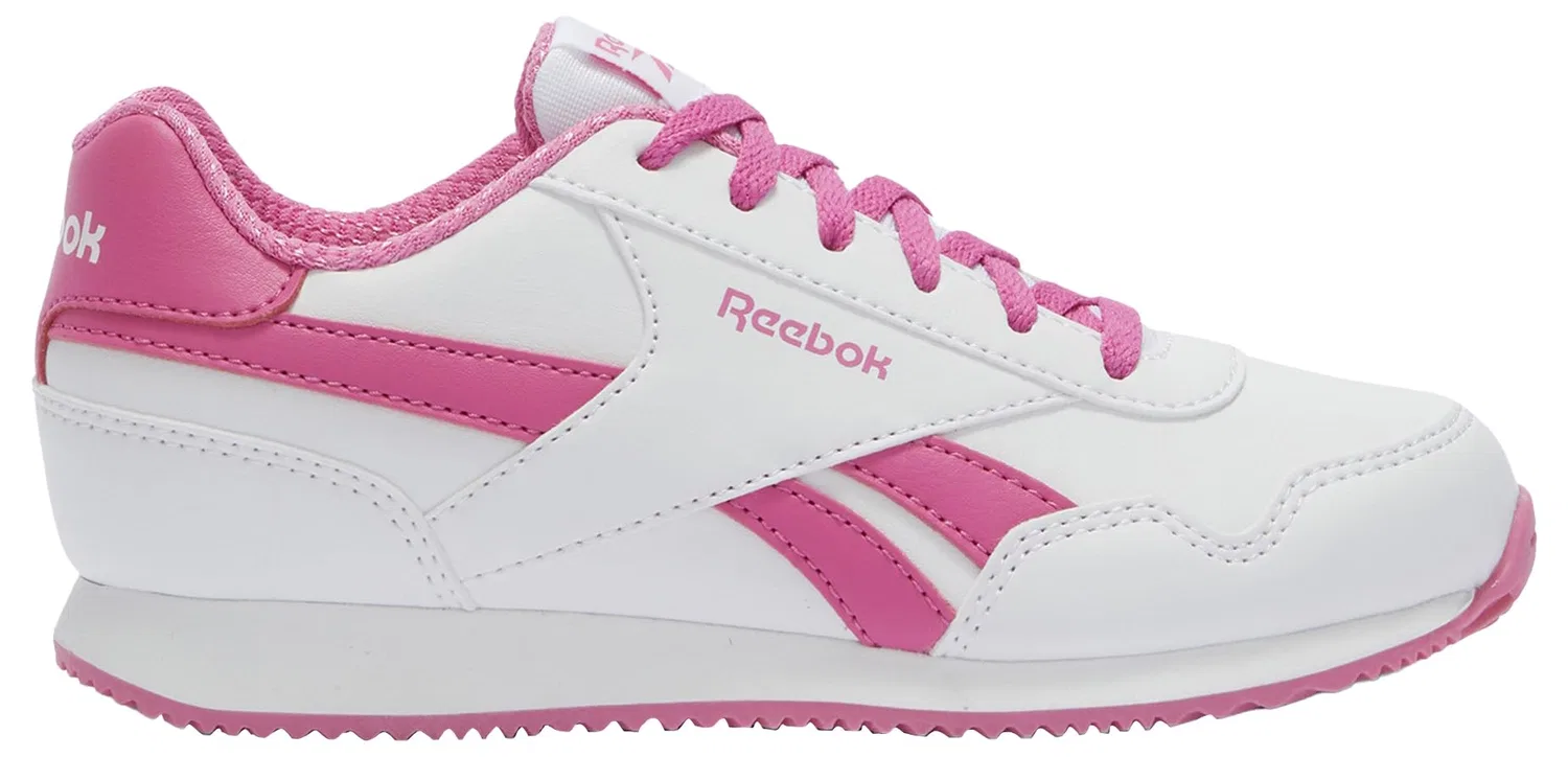 Детские кроссовки для девочек с классическим дизайном Reebok Royal Cl Jog 3.0, Ftwrwhite Ftwrwhite Truepink