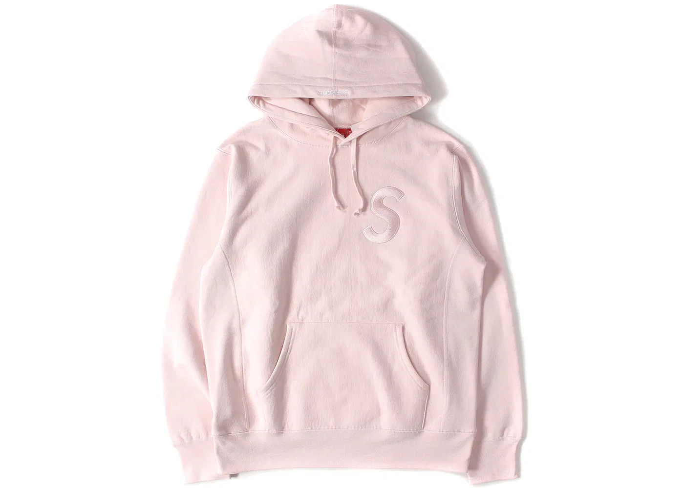 Мужская худи Supreme Hoodie, Pale Pink