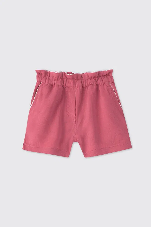 Детские шорты для девочек из льняной ткани Liberty Panço, Dried Rose