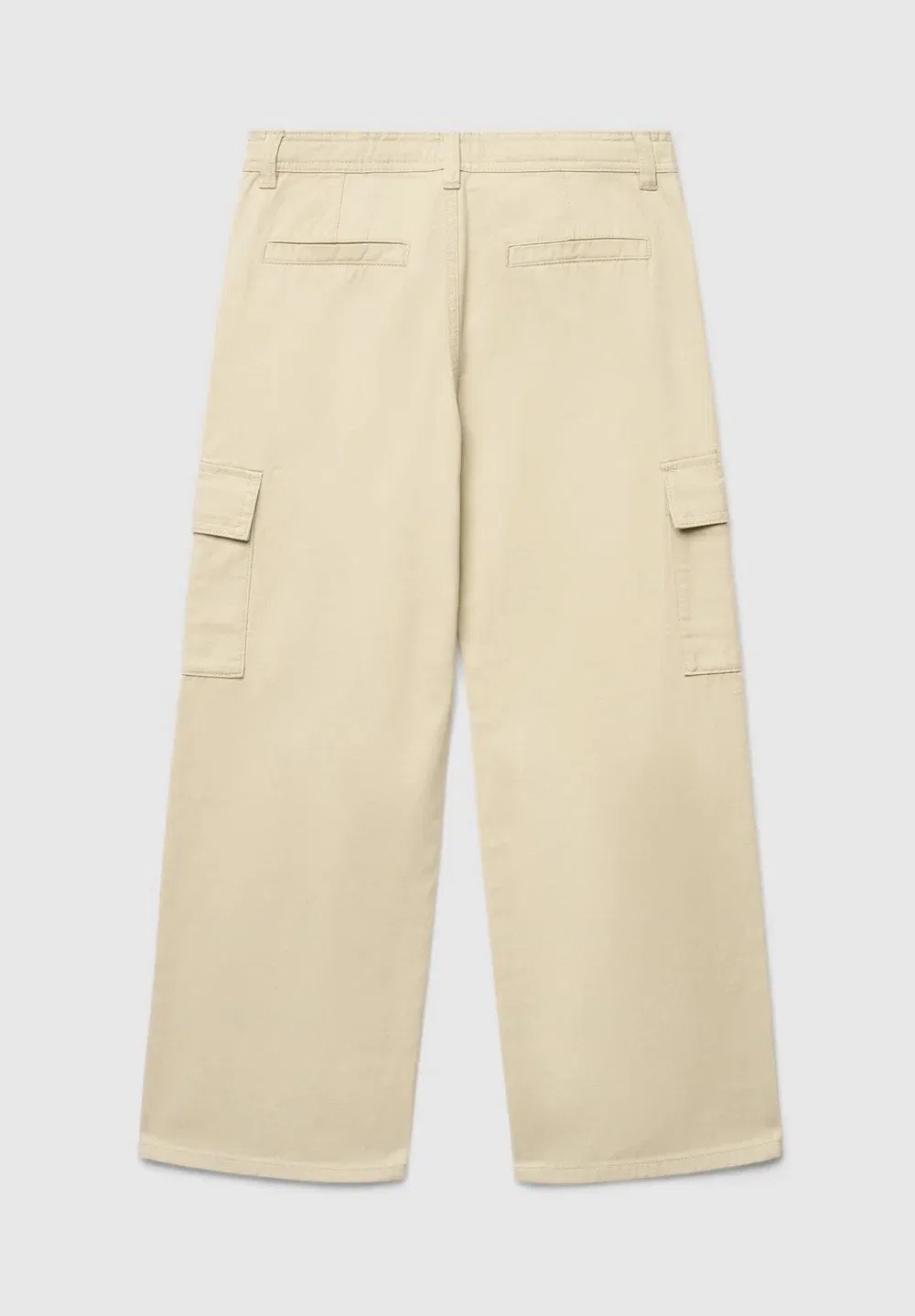 Pantalone Lungo Tinta Unita - брюки-карго Calliope, Beige Chiaro — фото 2