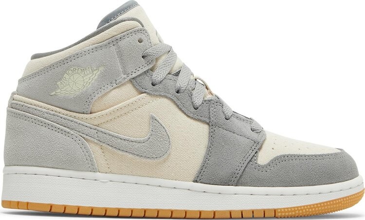 

Кроссовки Air Jordan 1 Mid SE GS Coconut Milk Particle Grey, кремовый, Бежевый;серый, Кроссовки Air Jordan 1 Mid SE GS Coconut Milk Particle Grey, кремовый