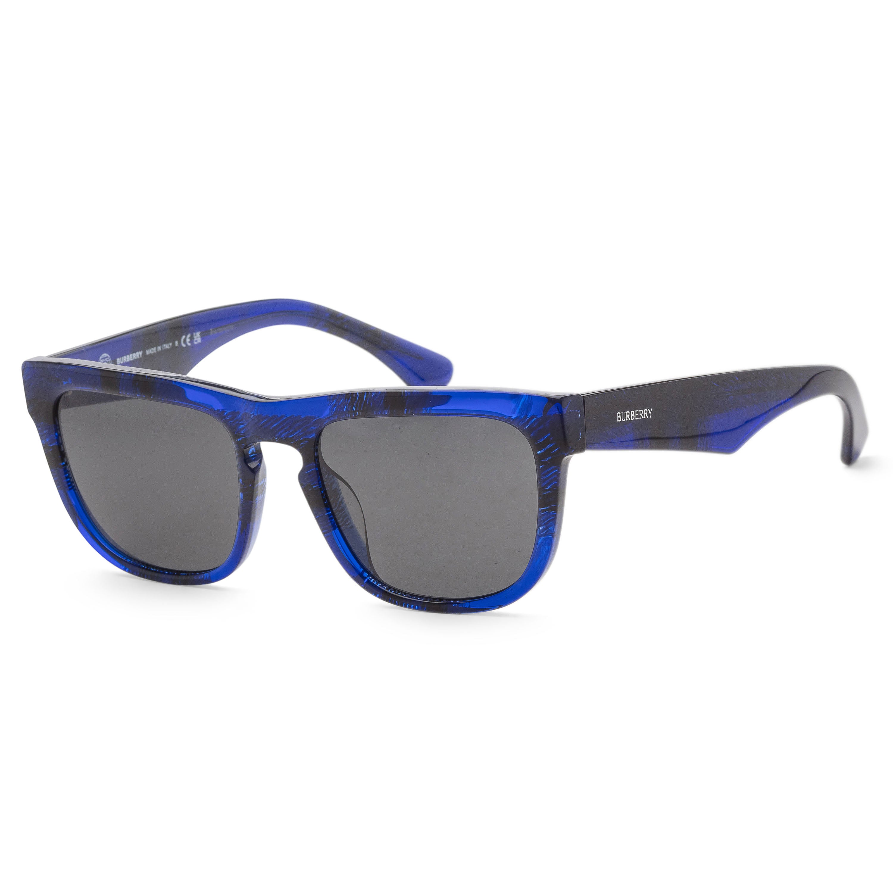 

Мужские солнцезащитные очки Burberry Checker Blue 56 мм