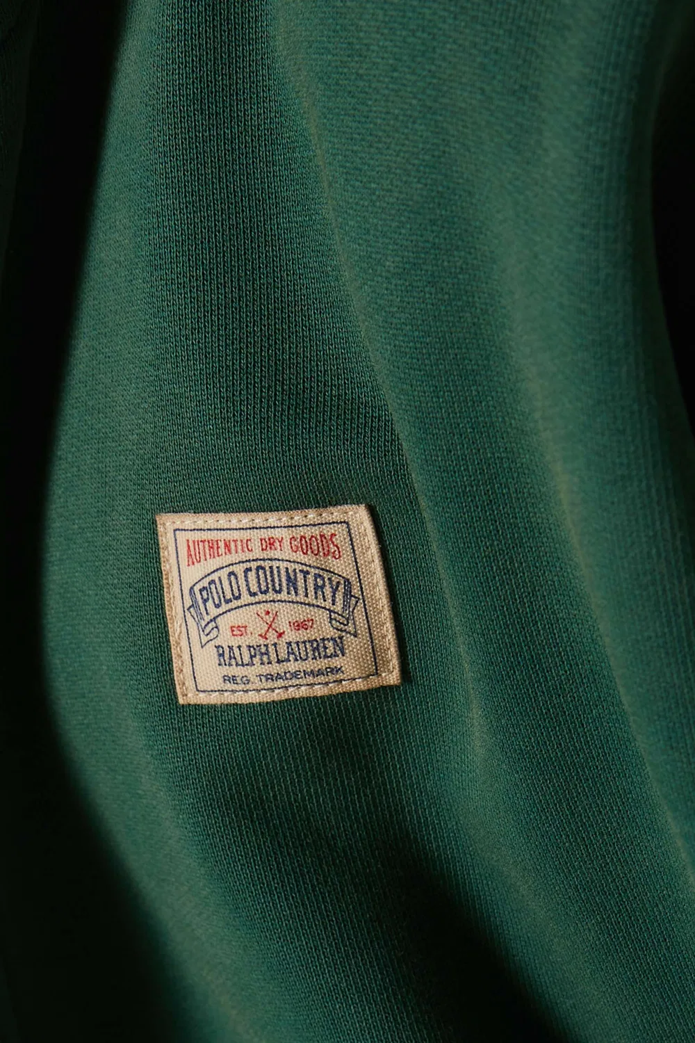 Худи хлопковое Logo Label Polo Ralph Lauren — фото 4