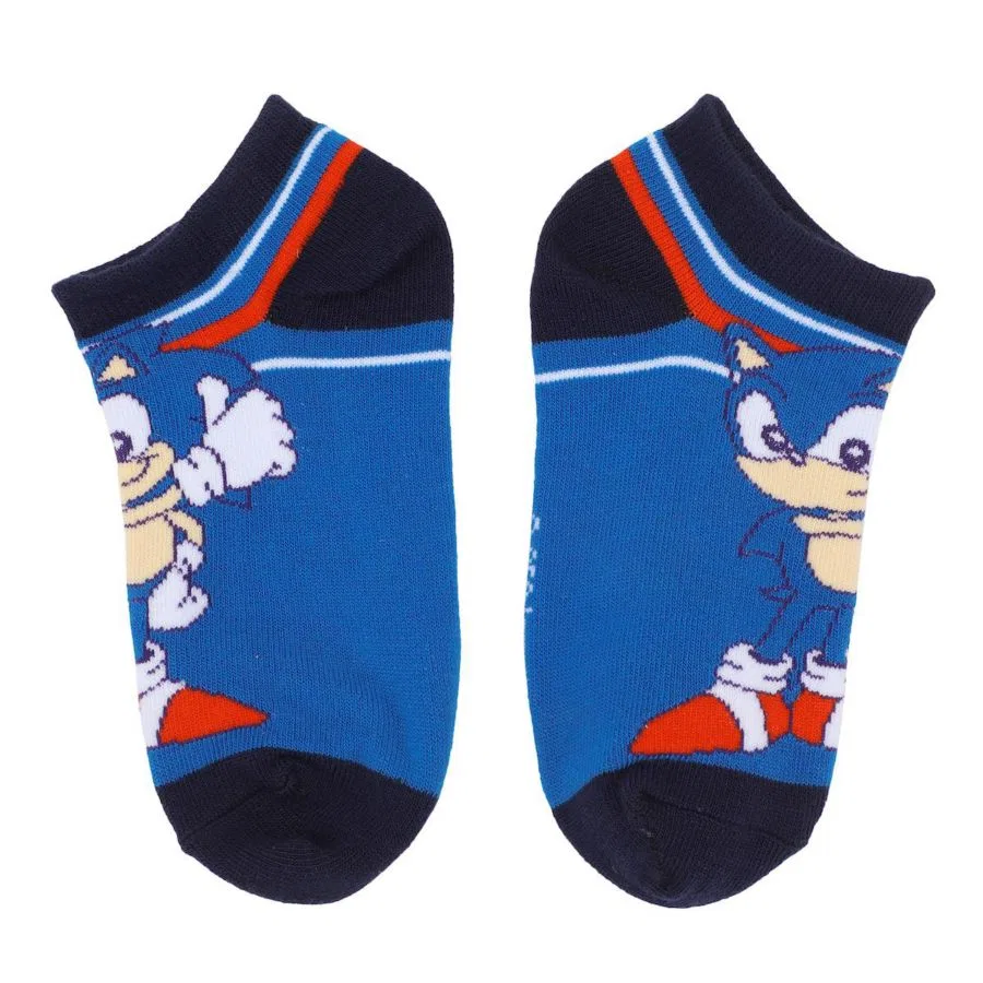 Носки детские Sonic The Hedgehog, 6 пар, с принтом, Characters 6-Pack Sonic The Hedgehog, Seg Kids Characters — фото 2
