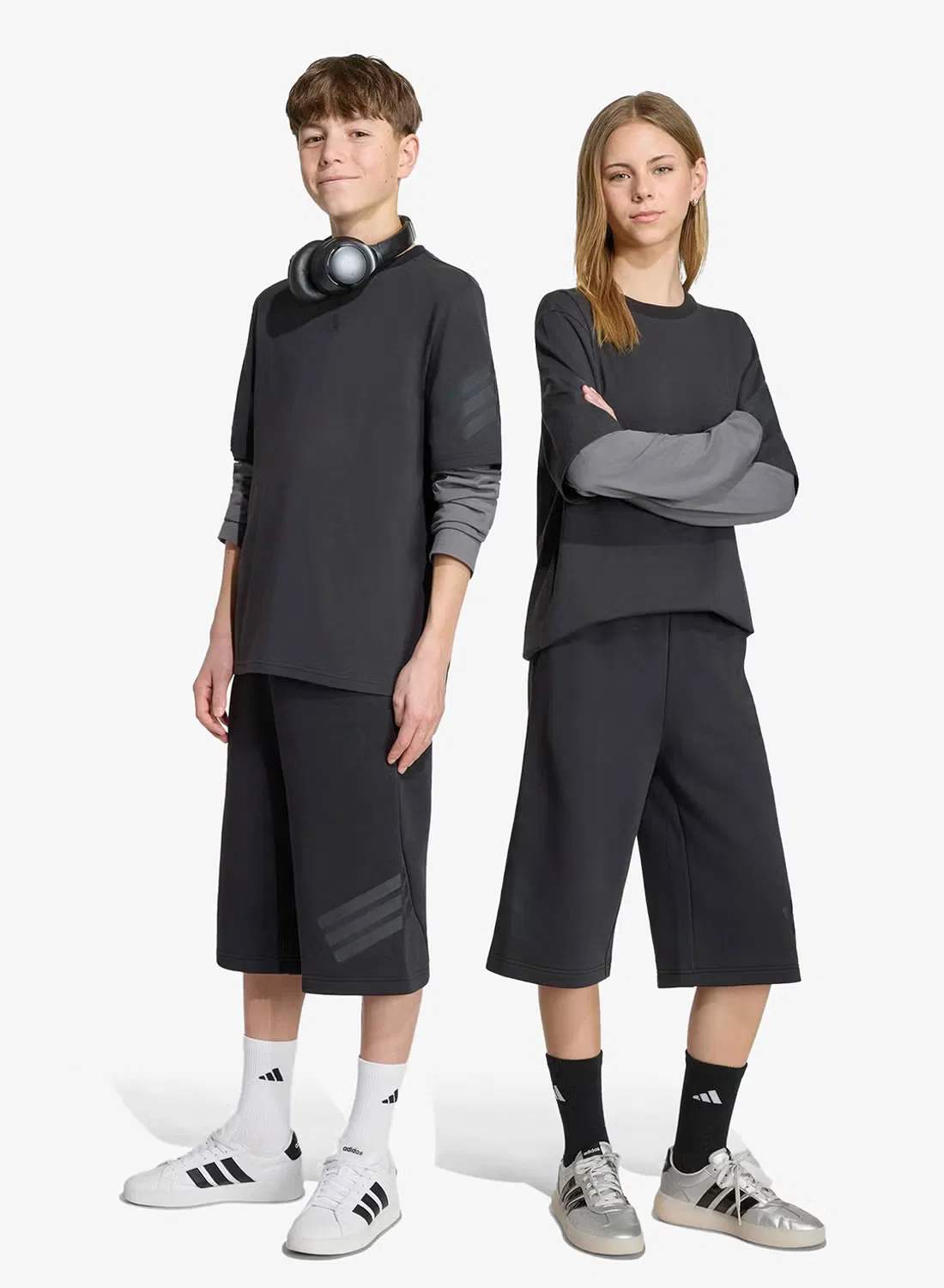 Шорты свободного кроя Future Icons Adidas, черный