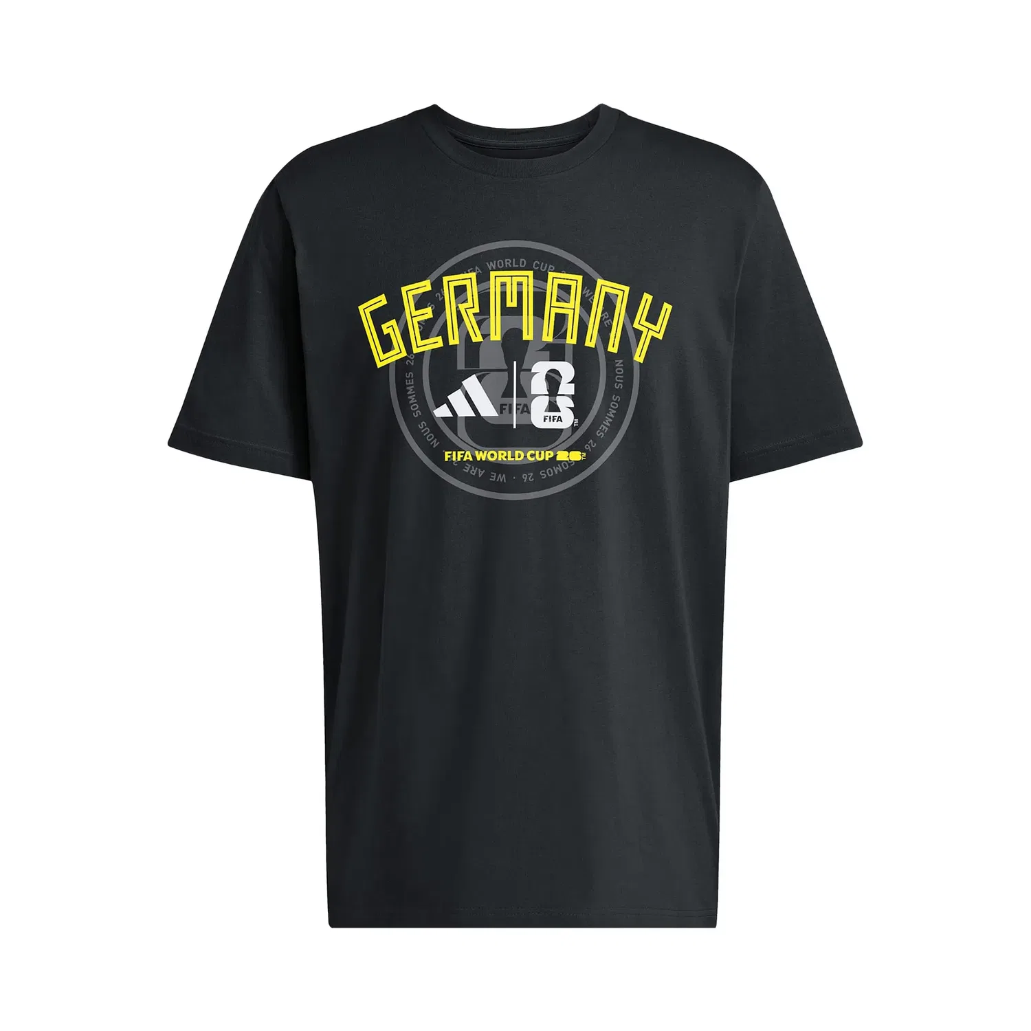 Футболка Adidas Germany FIFA World Cup 26 Qualifier Tee, черный