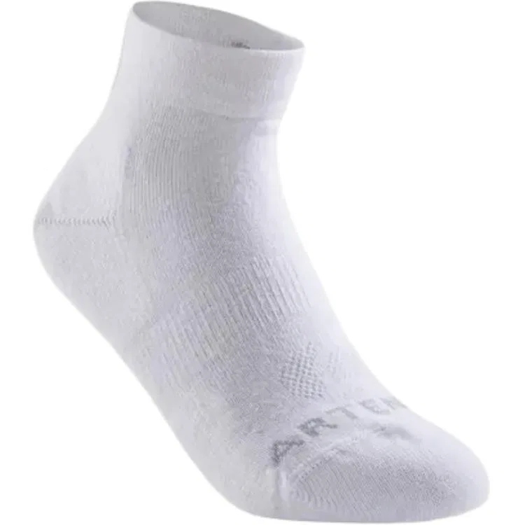 Детские носки 3 пары, с длинным рукавом, White/White/Jet Blue, DECATHLON — фото 3