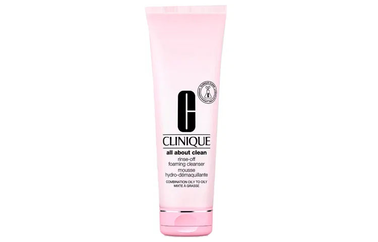 Женская пенка для снятия макияжа Washed Makeup Removal Foam Cream Cleanser CLINIQUE, 250 мл