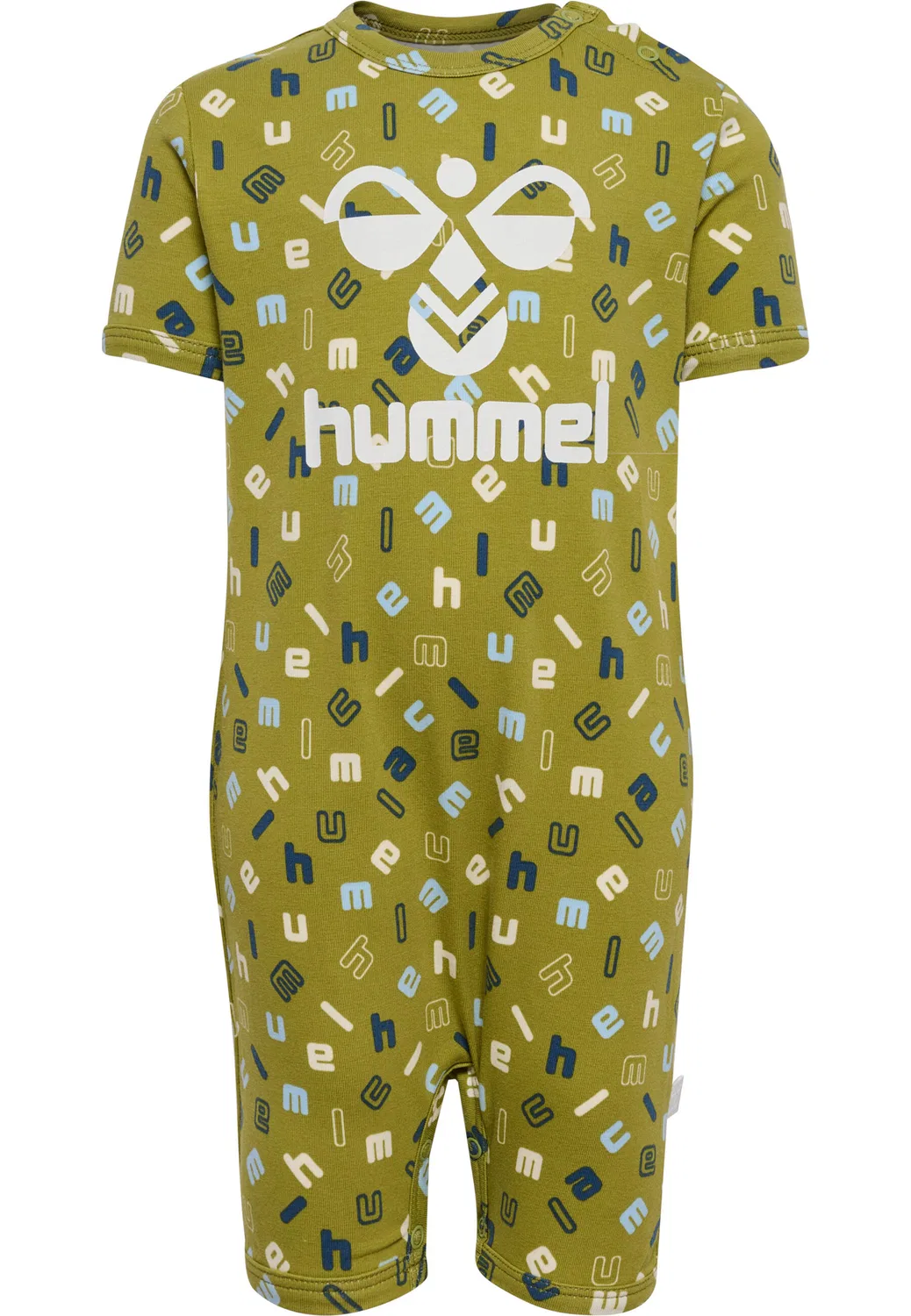 Детский боди-комбинезон с коротким рукавом Hmlgladly Hummel, Olivgrun