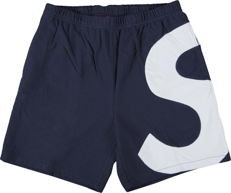 

Шорты Supreme S Logo Short 'Navy', синий