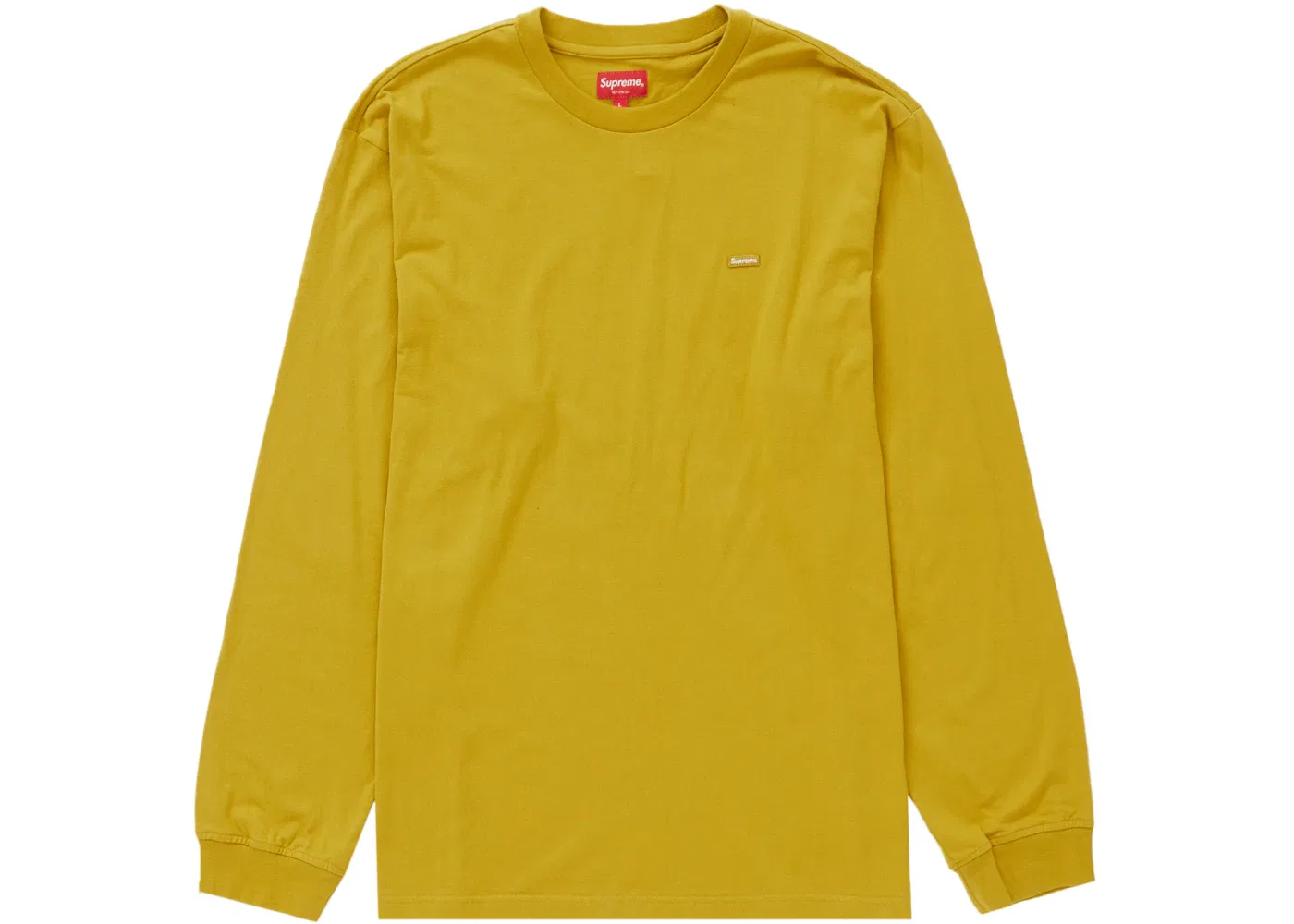 Мужская футболка с длинным рукавом Supreme, Dark Yellow