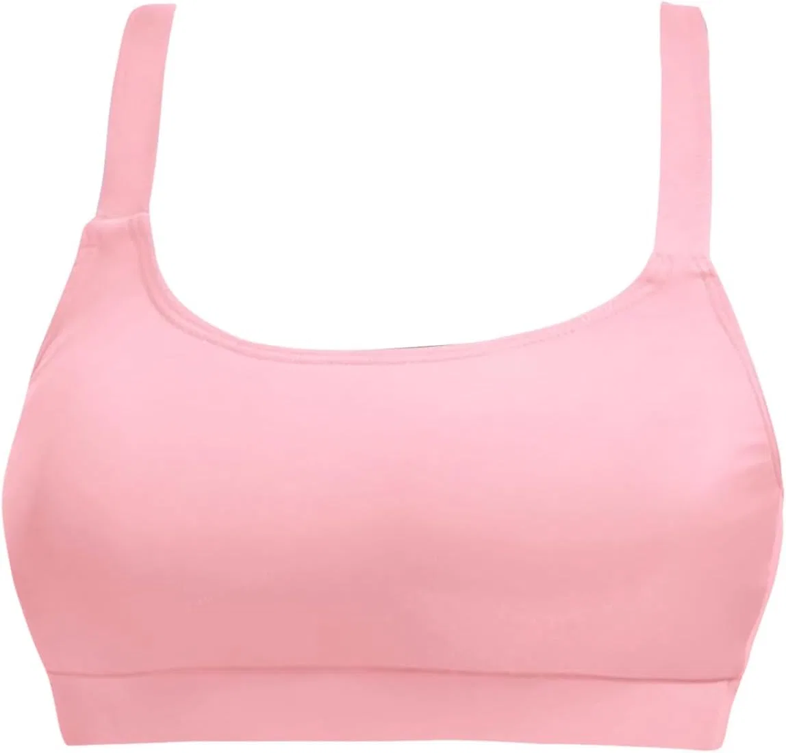 Женский танкини с твистовым передом и поролоновыми чашками, Pink