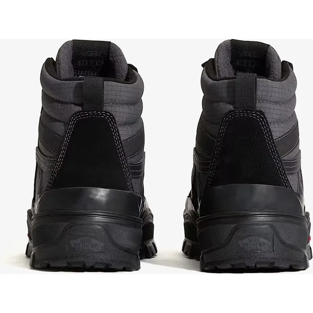 Детские кроссовки утепленные на шнуровке и молнии MTE Sk8-Hi Gore-Tex Insulated, Black Vans — фото 3