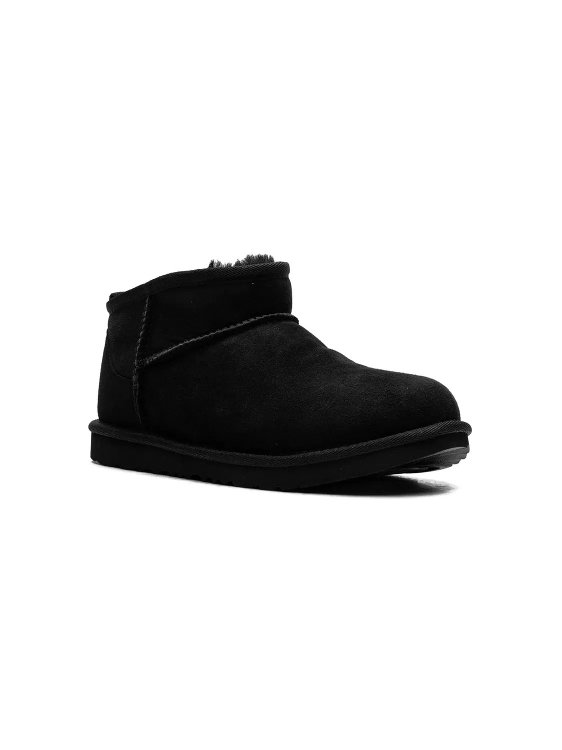 UGG Детские ботинки Classic Ultra Mini черные