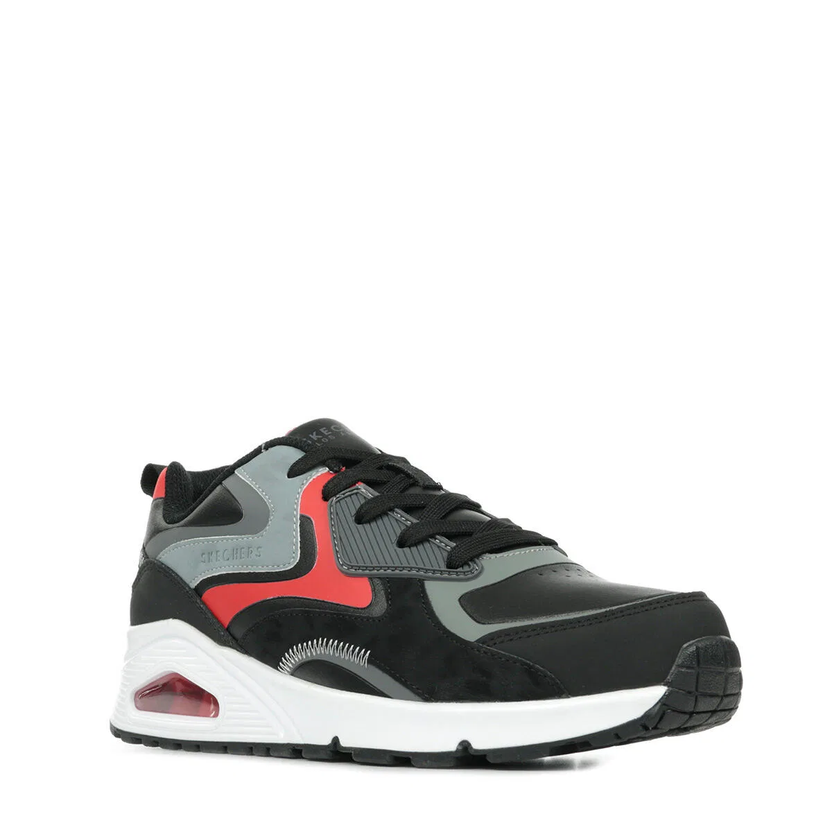 Детские кроссовки с принтом Uno Gen1 - Color Surge Skechers, Multicolor Rot Grau — фото 2