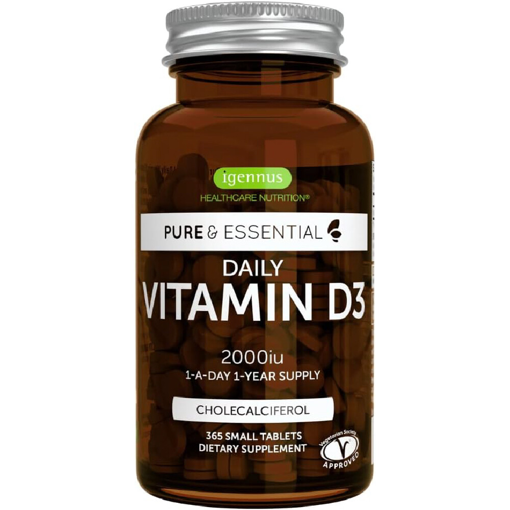 

Витамин D3 2000 МЕ Igennus Healthcare Nutrition, 365шт