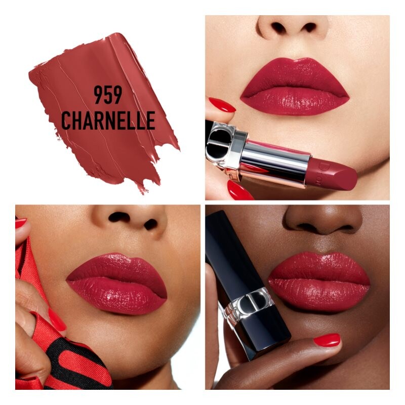 Помада Dior Rouge Dior Couture Colour, 3.5 г, оттенок 959 Charnelle Satin — фото 3