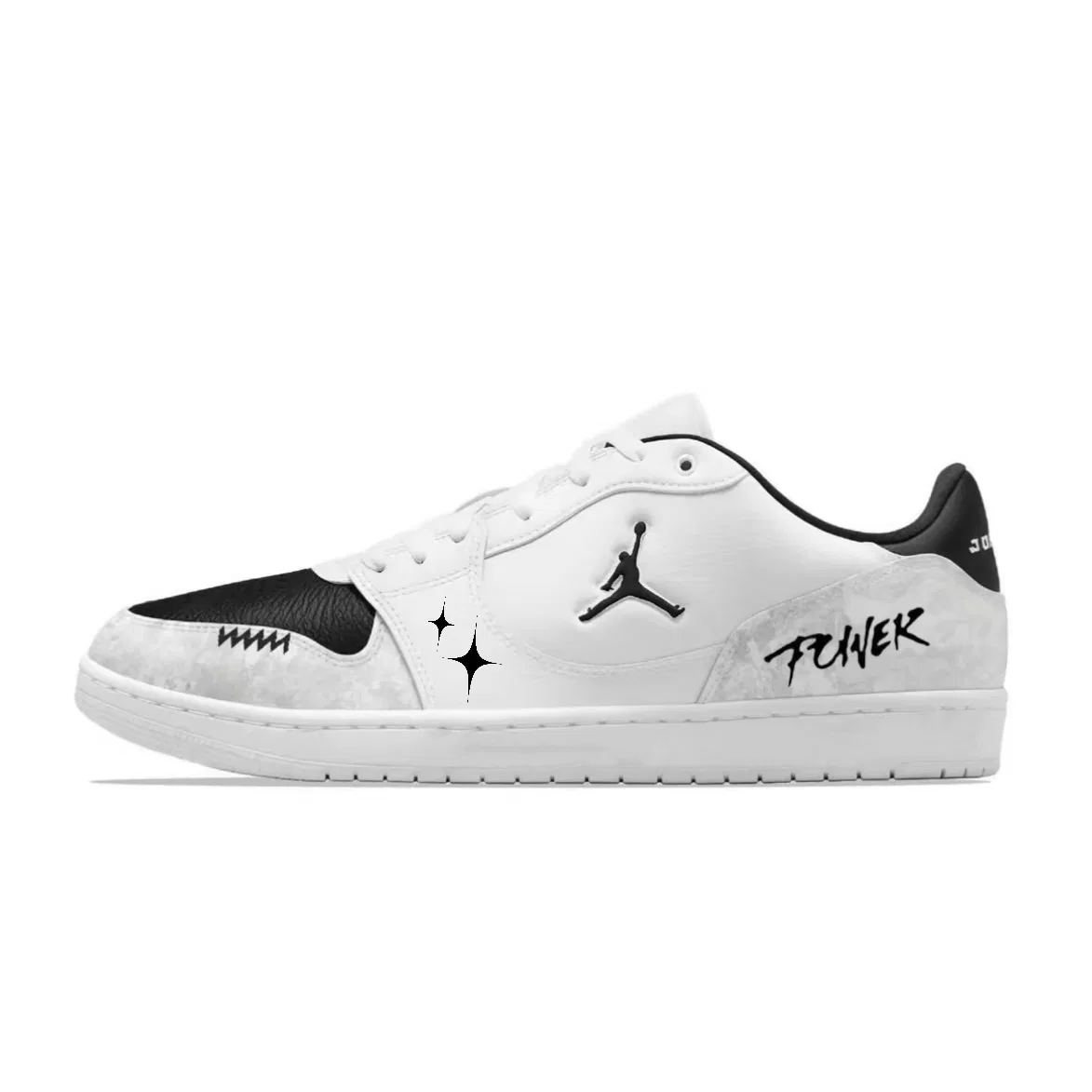 Кроссовки баскетбольные детские Jordan COURT CONNECT, Black White