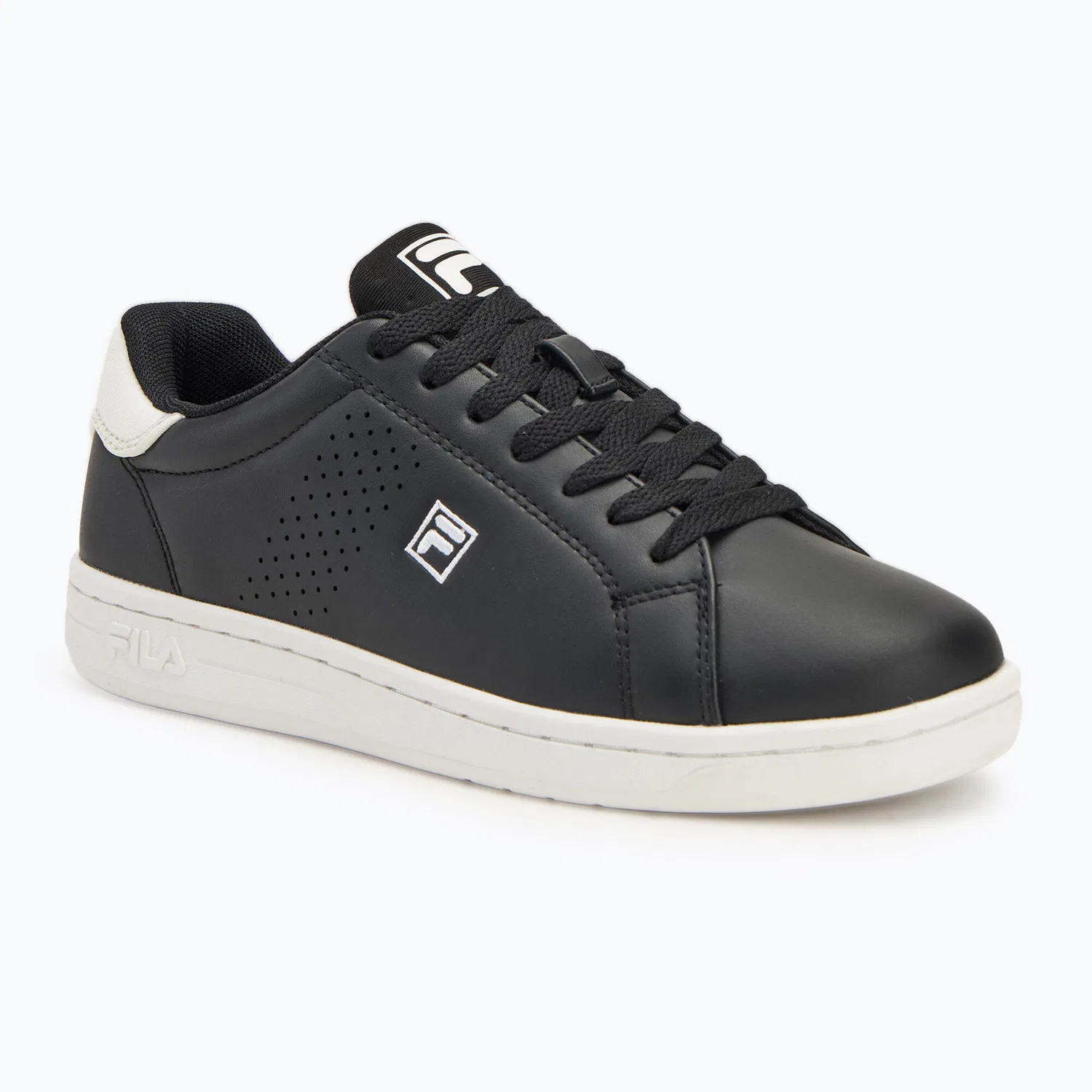 Детские кроссовки с шнуровкой FILA Crosscourt 2 NT, Schwarz / Weiss