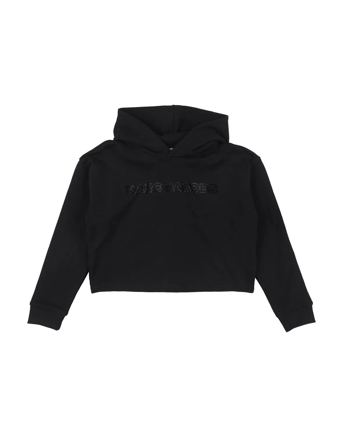 Детское худи с принтом Marc Jacobs, черный