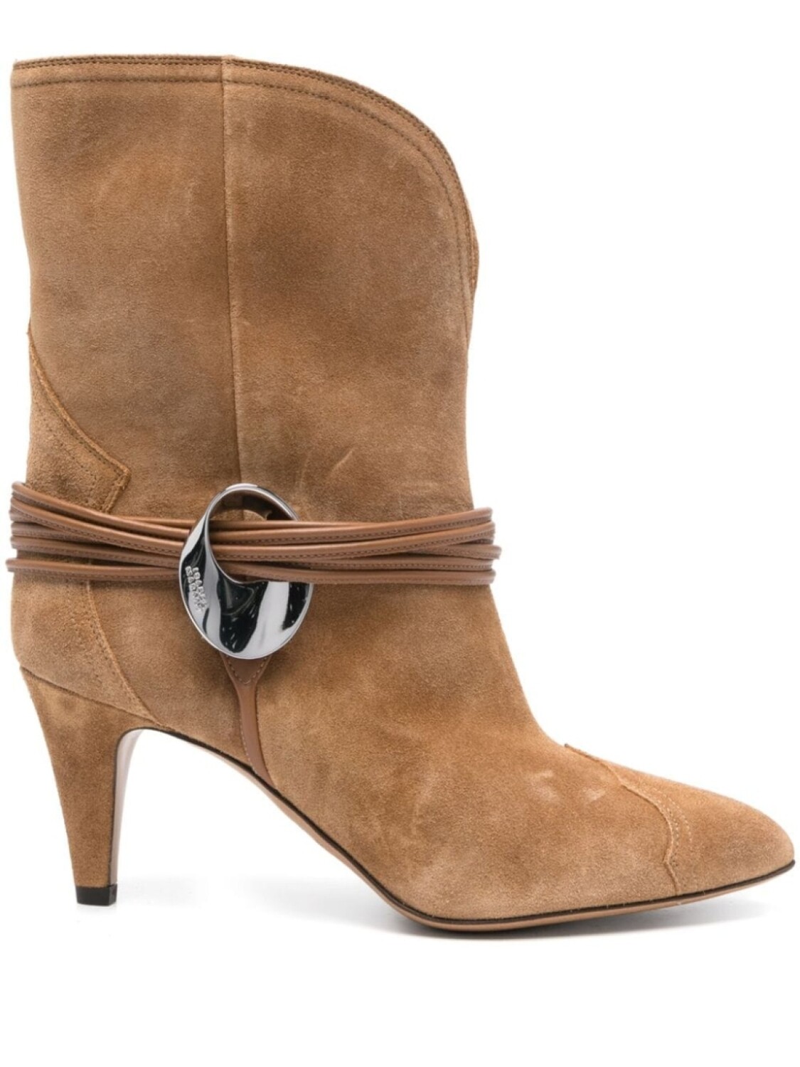 

ISABEL MARANT 75-мм ботинки Dytho, коричневый