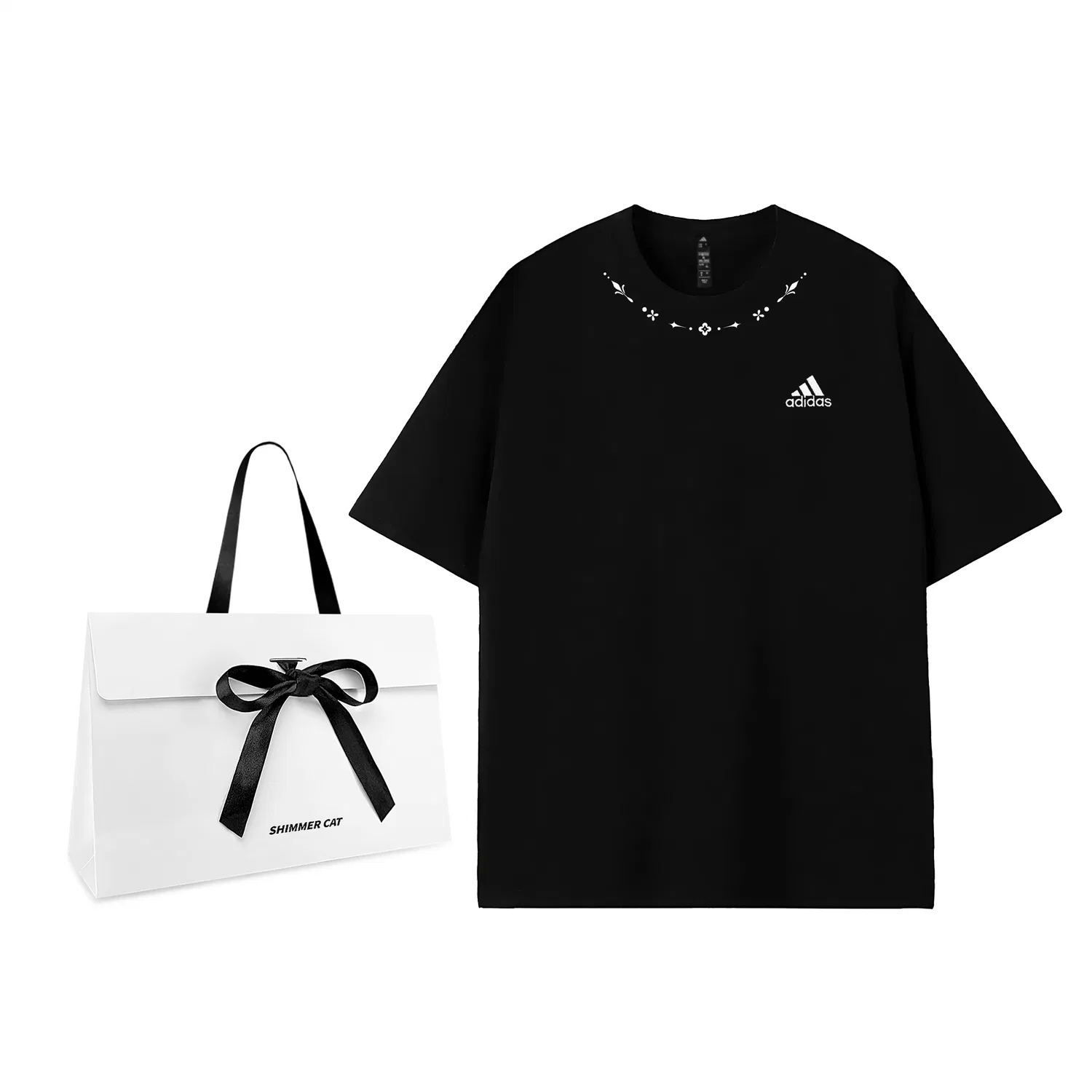 Женская футболка с принтом MUST HAVES Adidas, Exclusive Gift Bags