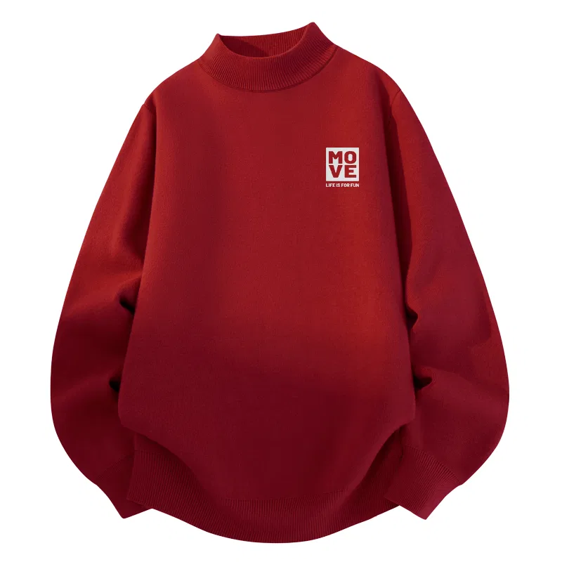 Детская полуводолазка утепленная MINISO, Burgundy