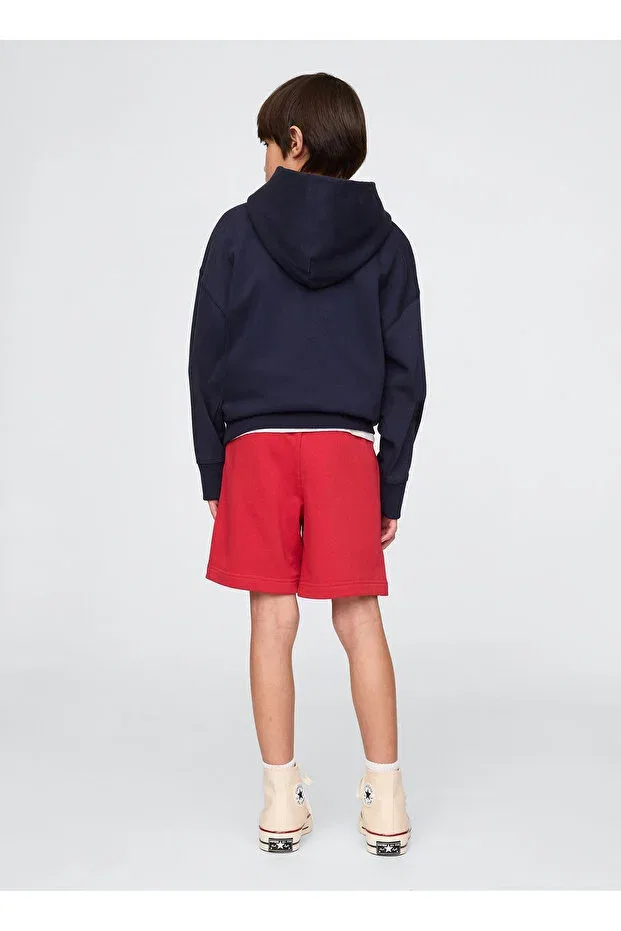 Детские шорты для мальчиков с эластичным манжетом Gap, Red — фото 2