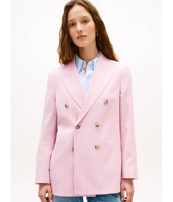 Женский пиджак свободного кроя Tommy Hilfiger, Rosa