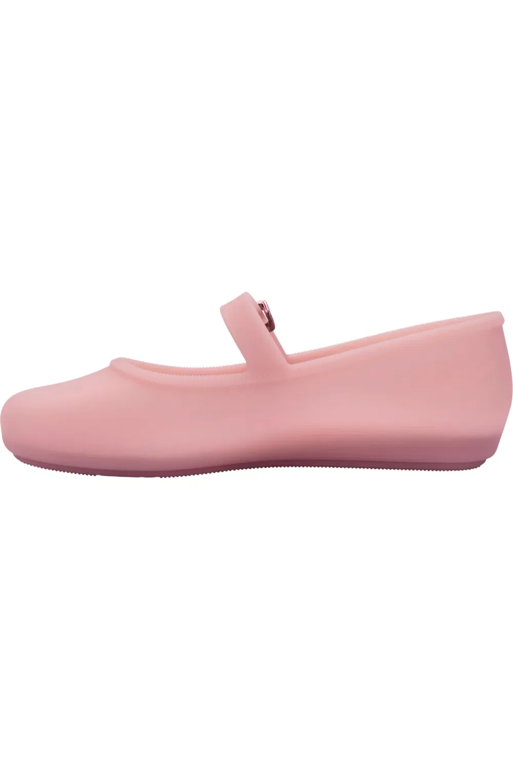 Детские балетки классические на ремешке Soft Ballerina Mary Jane Flat Mini Melissa, Milky Pink — фото 4