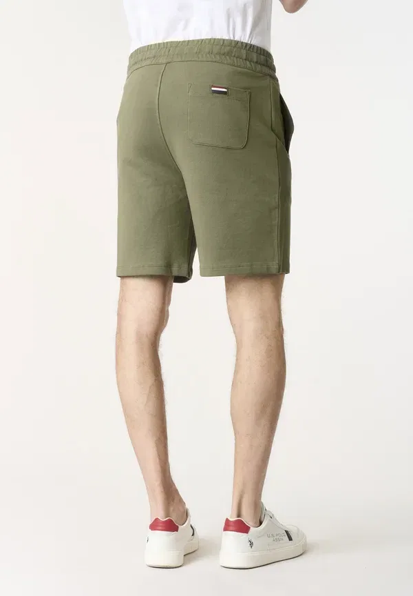 Брюки хлопковые Tracksuit bottoms U.S. Polo Assn., Green, зеленый — фото 3