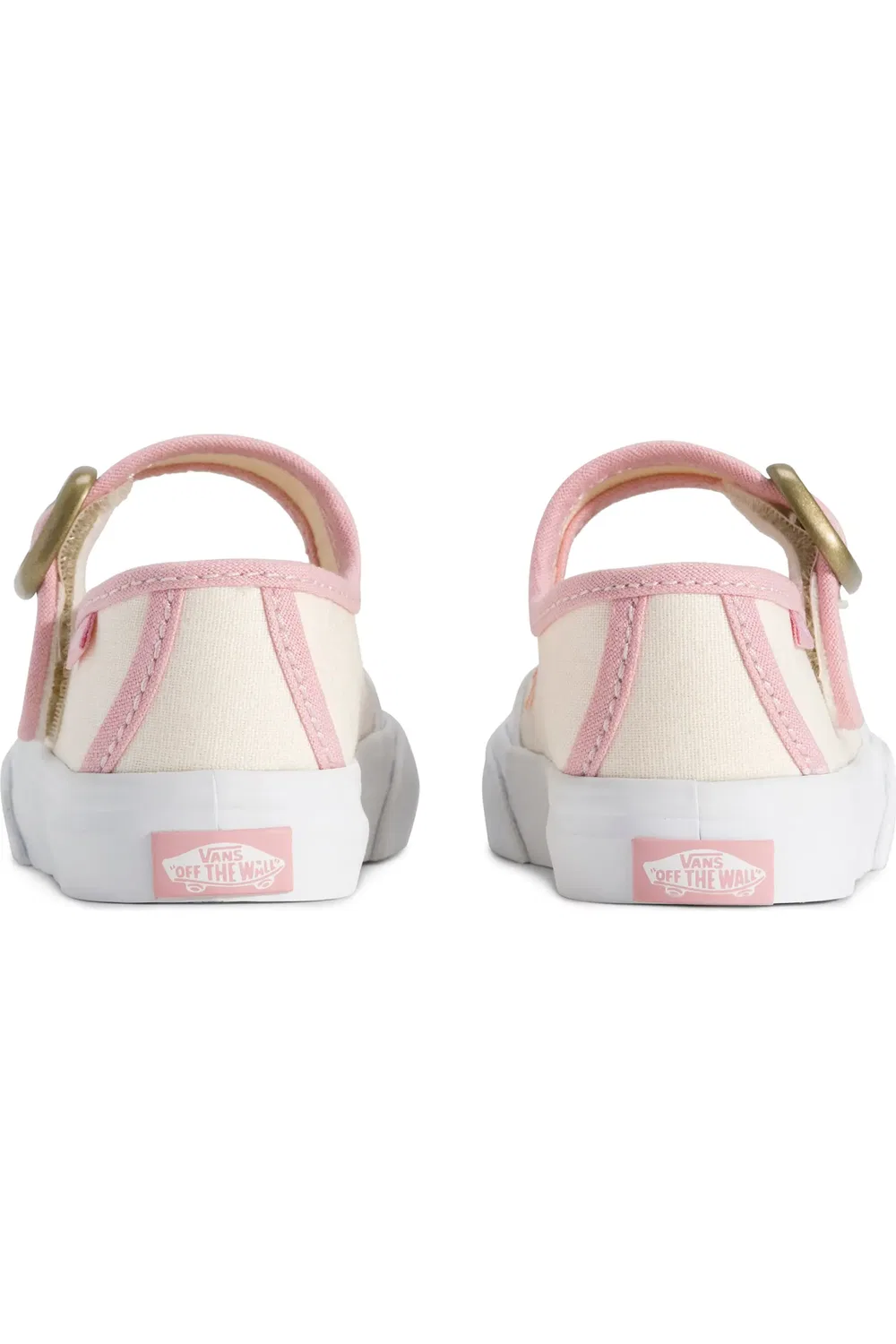 Детские кеды-мэри джейн с цветочной вышивкой Vans, Pressed Floral Marshmallow — фото 2