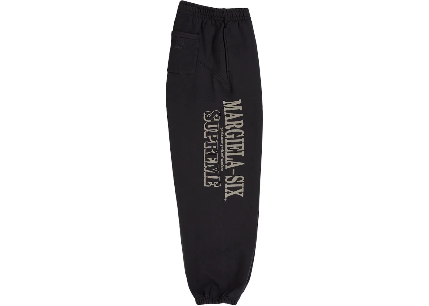 Мужские спортивные штаны с принтом Eagle Sweatpant Supreme, Black — фото 3