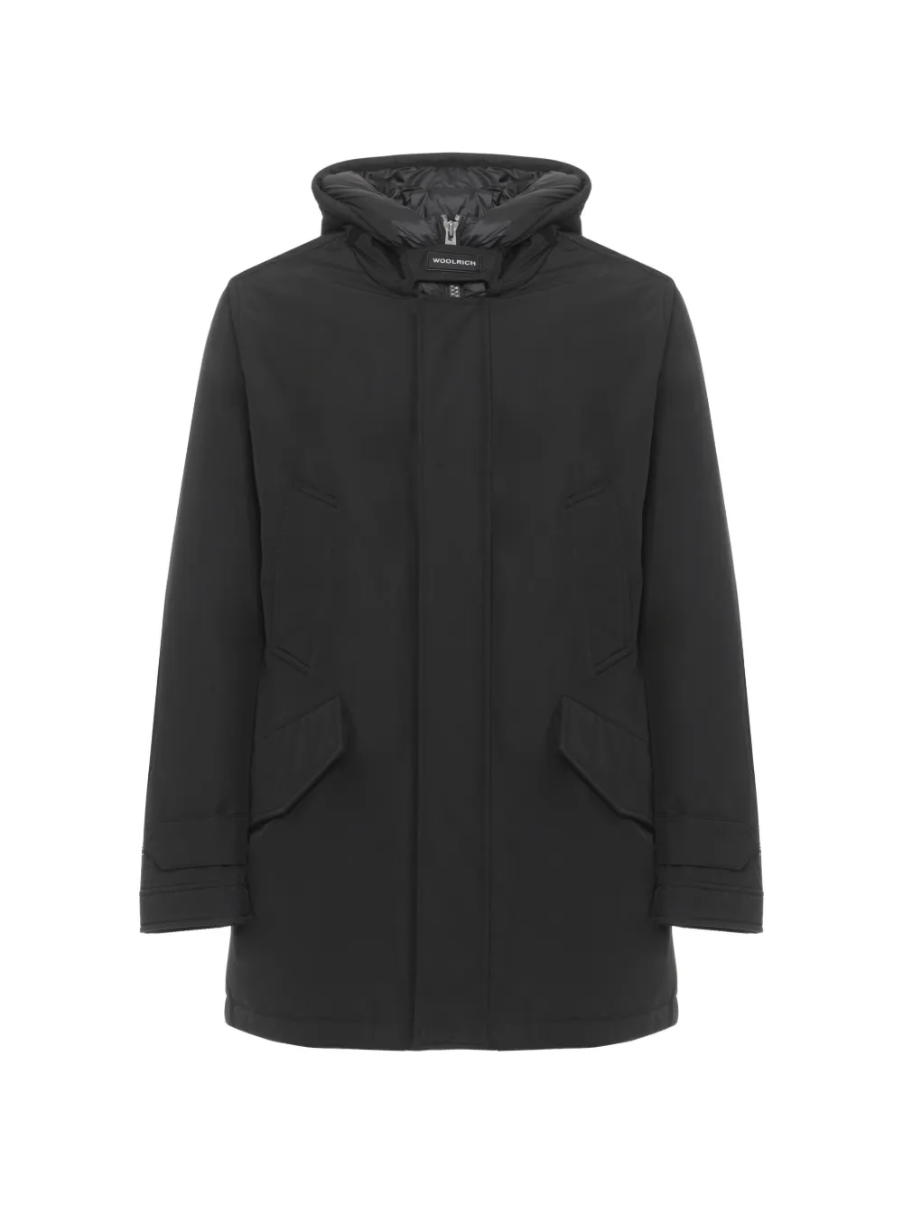 

Пальто с логотипом Woolrich, черный