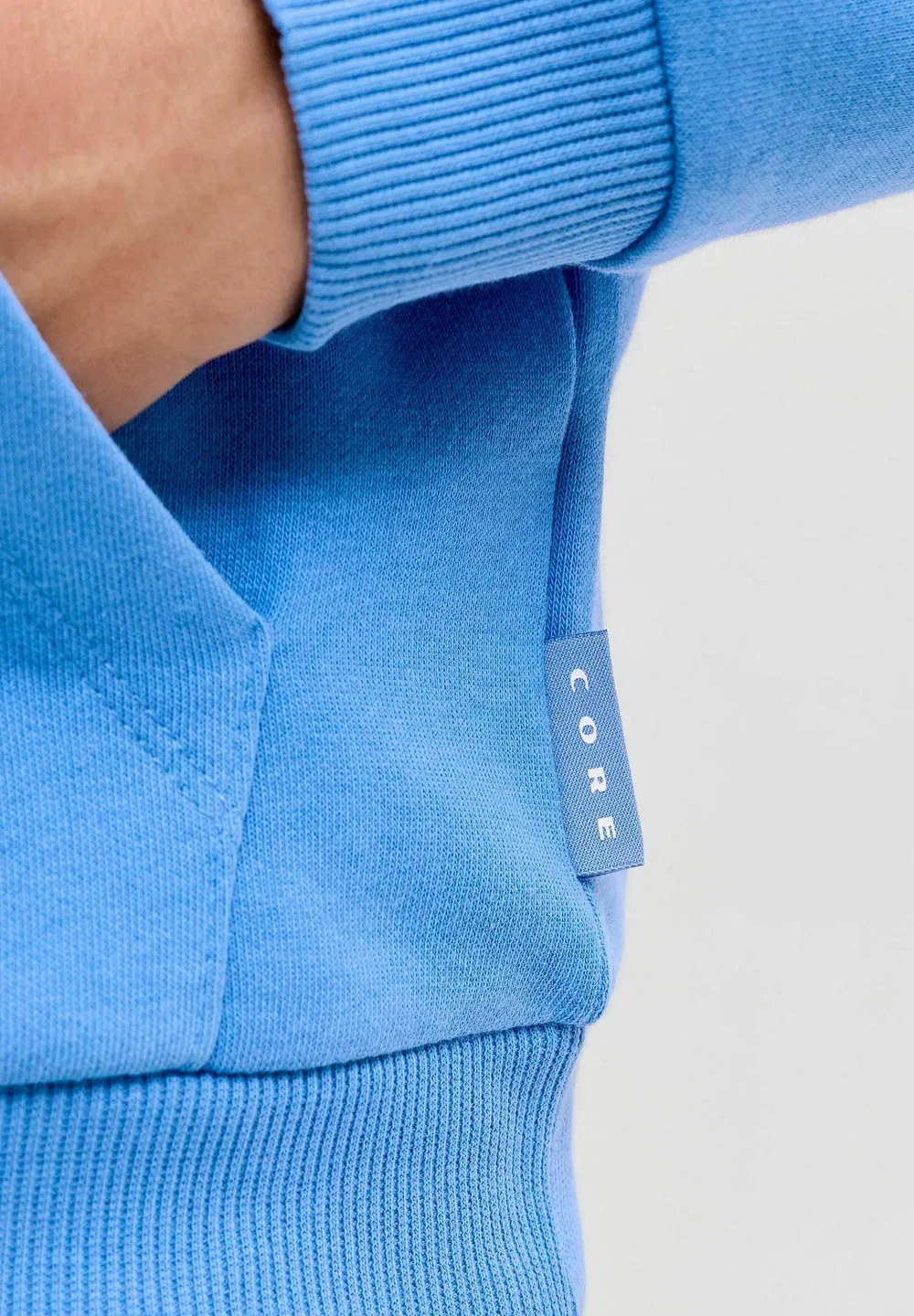 Толстовка, толстовка для подростков - худи Jack & Jones Junior, Campanula — фото 4