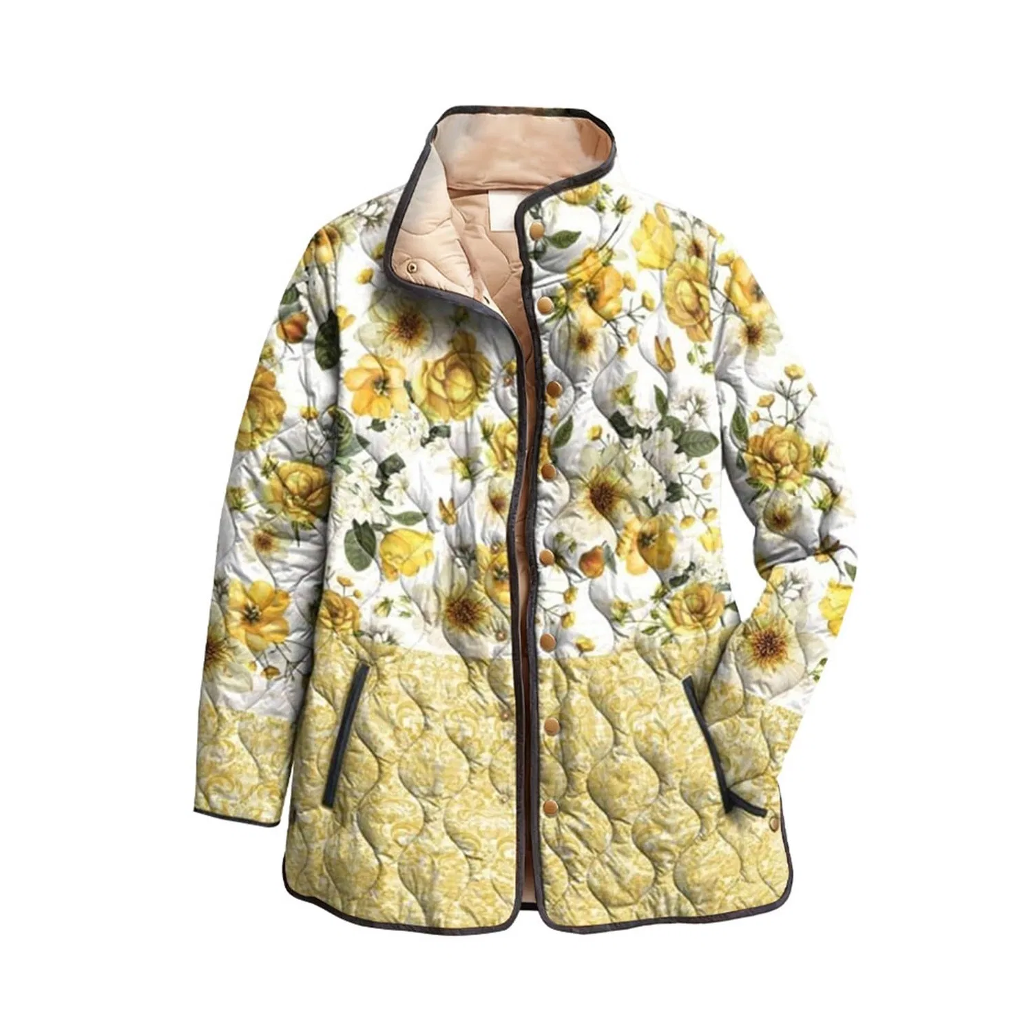 Женский свитшот свободного кроя Organic Cotton Pullover, Yellow