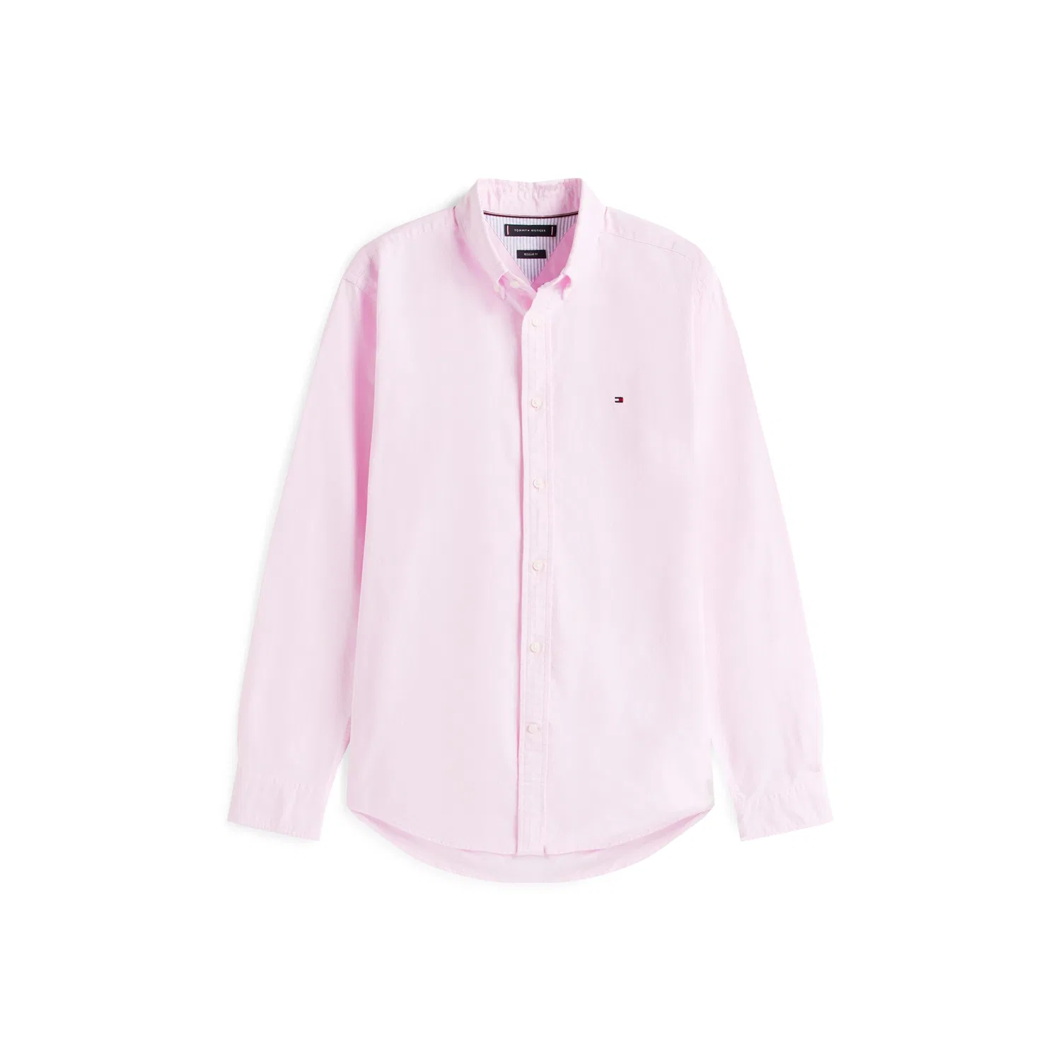 Мужская повседневная рубашка с длинным рукавом Tommy Hilfiger, Rose Petal — фото 4
