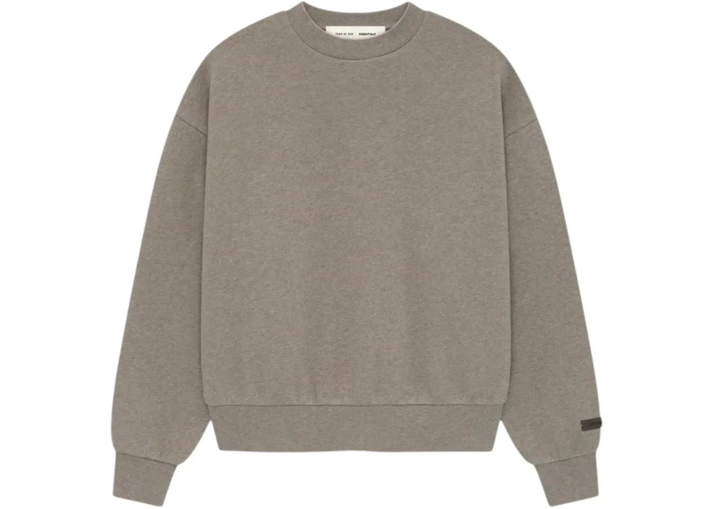 Мужской свитшот с длинным рукавом Fear of God Essentials Classic Crewneck Sweatshirt, Homestead Heather — фото 2
