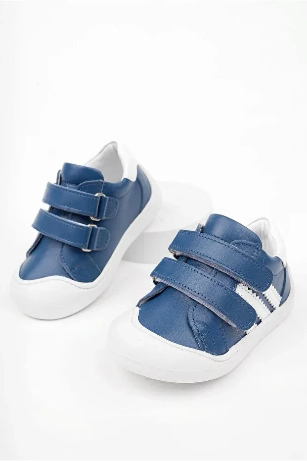 Детские туфли для мальчиков ортопедические Ortobella, Navy Blue — фото 3