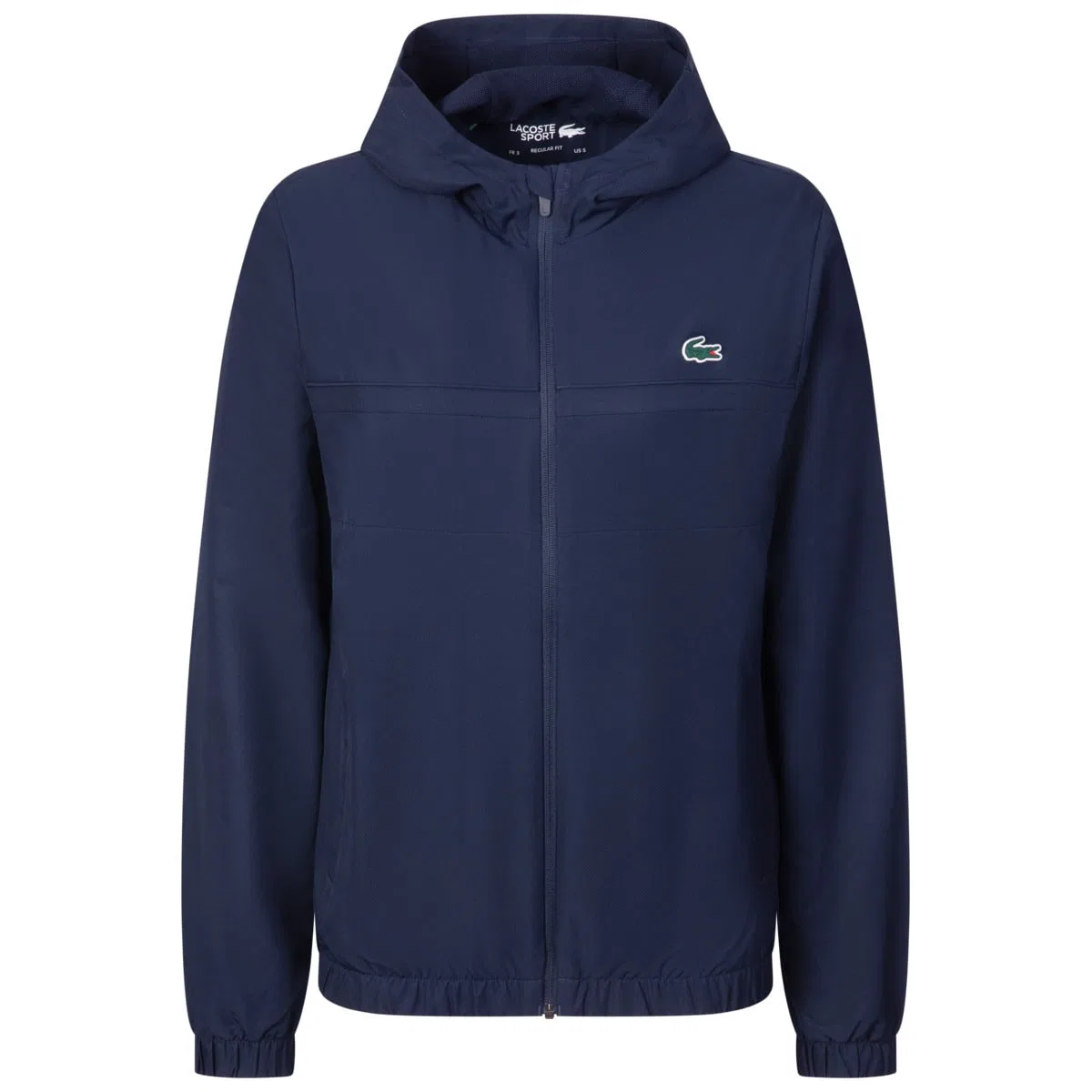 Куртка спортивная темно-синяя Lacoste, темно-синий